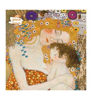 【现货】古斯塔夫·克里姆特:女人的三个时代 【1000-piece Jigsaw Puzzles】Gustav Klimt 原版拼图 善本图书