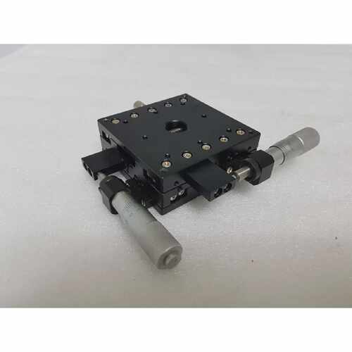 XY MANUAL STAGE LINEAR POSITIONER 80mm X 80mm X 30mmH