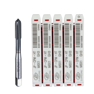 进口加硬粉末高速直槽丝攻不锈钢P20热处理40度加工M3M4M5M12丝锥