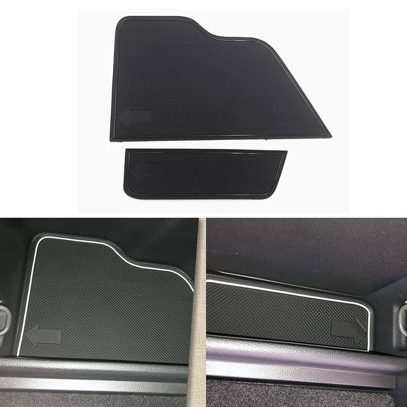 适用于22款缤智后备箱垫护滑垫两片VEZEL防滑垫储物槽垫门槽垫