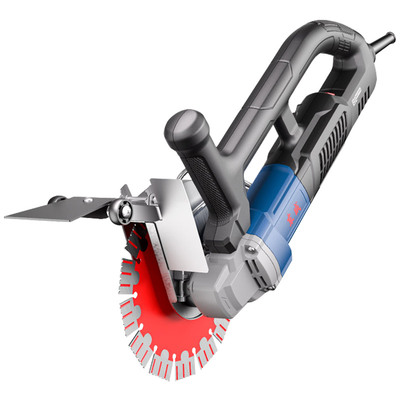 东成无刷开槽机集合水电工专用带水无尘墙面线槽切割混凝土东城