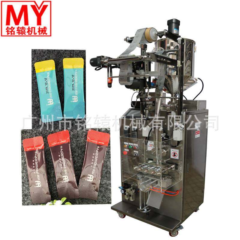 MY-60RY圆角液体自动包装封口机，厂家定制圆角条形蜂蜜包装机