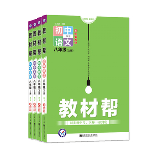 2026初中教材帮八年级下册上册人教版RJ语文英语数学物理政治历史生物地理初二教辅导书全套中学教材全解八年级同步资料天星教育