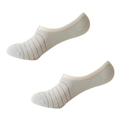 米吉诺拉 无骨夏季轻薄款条纹隐形袜ins学院风少女纯棉透气船袜子