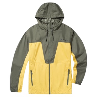 哥伦比亚Columbia户外男轻薄透气防风休闲防晒衣皮肤衣外套WE9620