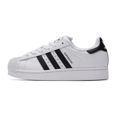 阿迪达斯Adidas贝壳头女鞋正品2026秋季新款三叶草休闲鞋厚底板鞋