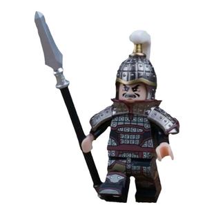 迪库中国积木三国小侠百战精兵虎豹骑白马义从丹阳兵