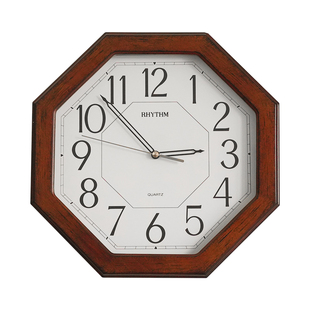 丽声静音实木挂钟客厅家用2026新款轻奢简约时尚创意挂表时钟挂墙