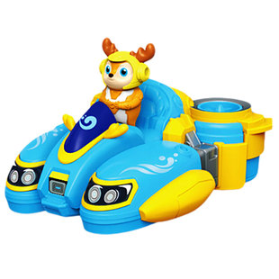 新款无敌鹿战队玩具太空飞船迷你巨能车无敌陆战队玩具男孩回力车