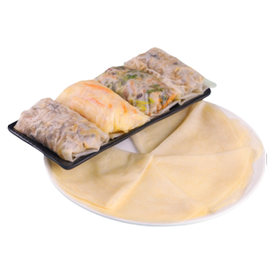 榆林镇筋饼 手工春饼 东北特产 黑龙江正宗卷饼 薄饼面饼烤鸭饼皮