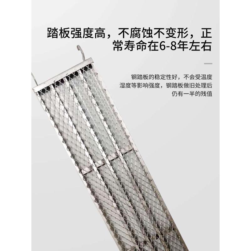 移动脚手架踏板踢脚板方管冲孔鱼嘴踏板斜拉杆接头配件批发