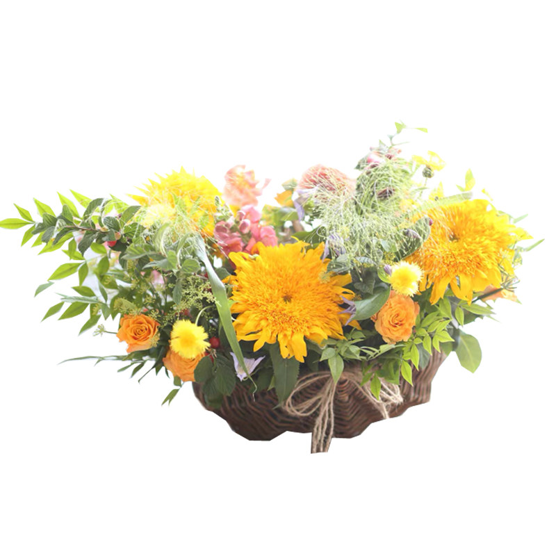 生日武汉同城速递花篮送老师女友