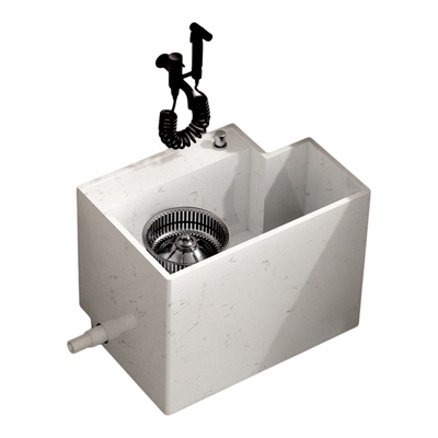 墨臣定制拖把池异形切角拖布池