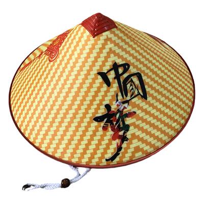 户外防雨斗笠夏季农民大檐草帽