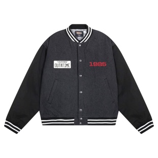 niko and ...回到未来合作系列2025冬季新款刺绣棉服592134