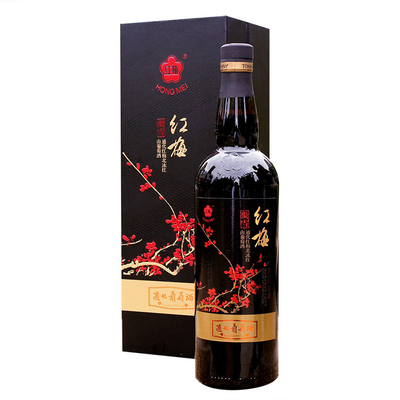 通化葡萄酒红梅傲雪北冰红甜山葡萄酒吉林特产