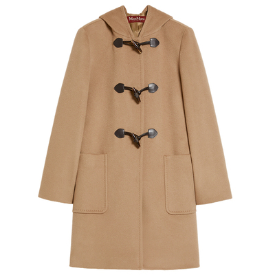 【臻选礼遇】MaxMara 女装绵羊毛连帽大衣6016034206