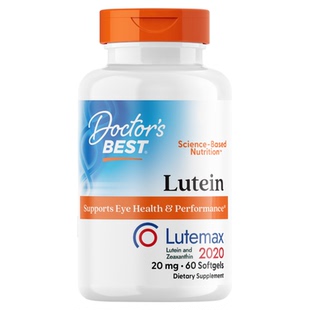 Doctors Best多特倍斯金达威专利进口叶黄素片关爱眼部软胶囊