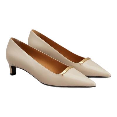 TOD'S女士皮革高跟鞋