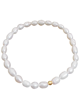 轻奢法式高级感复古学生淡水珍珠