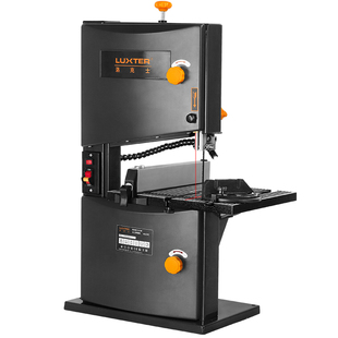 洛克士8-14寸木工带锯机拉花锯曲线锯切割机金属锯原木锯开料锯床