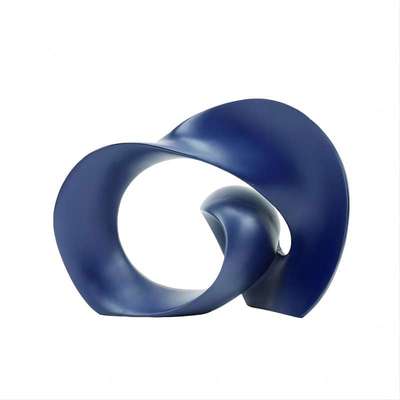 创意树脂客厅波浪形状艺术摆件