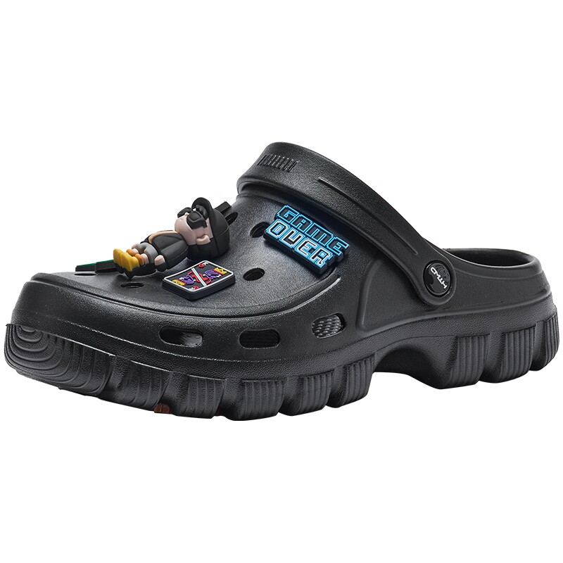热风2026年夏季新款男时尚洞洞鞋