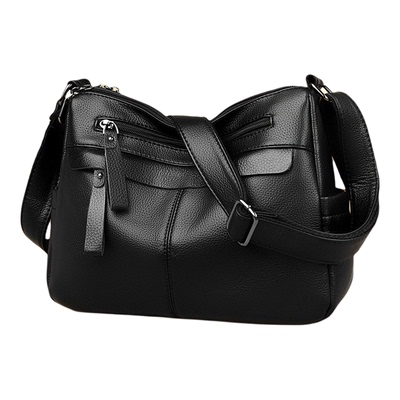 真皮质感女包2025新款百搭大容量