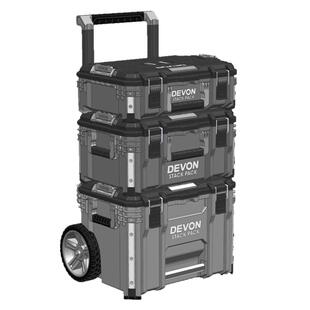 大有堆叠箱大容量收纳箱存储堆叠系统多功能拉杆抽屉箱五金工具箱