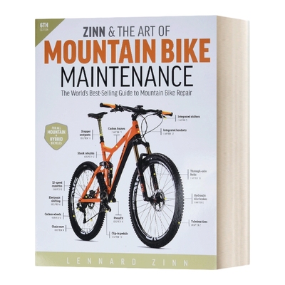 英文原版 Zinn & the Art of Mountain Bike Maintenance 辛恩和山地自行车维修艺术 英文版 进口英语原版书籍