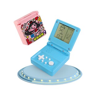 电子俄罗斯方块游戏机迷你掌上机翻盖怀旧复古街机儿童玩具礼物