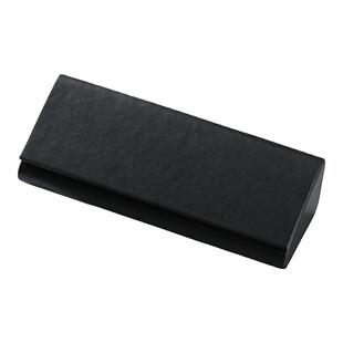 新款复古磁吸墨镜盒便携轻便抗压PU疯马皮近视眼镜盒男女简约镜盒