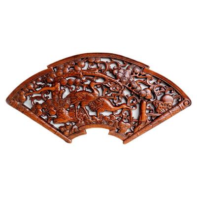 东阳木雕福字装饰画挂件伟森木雕