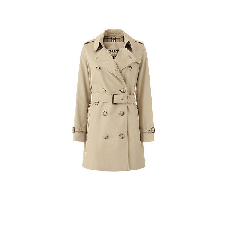 BURBERRY双排扣风衣大衣外套
