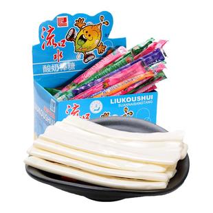 流口水酸奶棒糖约100根酸奶糖8090后怀旧童年糖果零食软糖奶糖