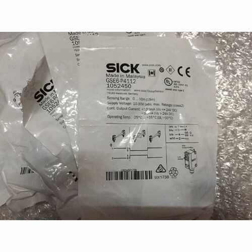 溢价-德国SICK西克GSE6-P4112 对射式光电传感器,对射