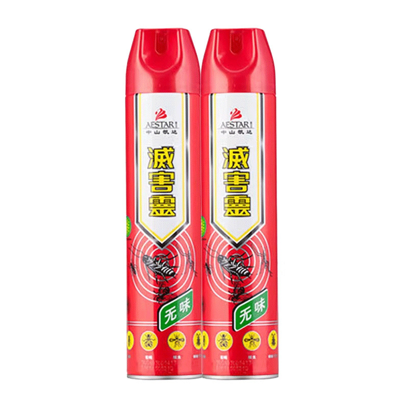 灭害灵杀虫剂家用室内非无毒驱蚊虫喷雾蚊子苍蝇蟑螂药无味气雾剂