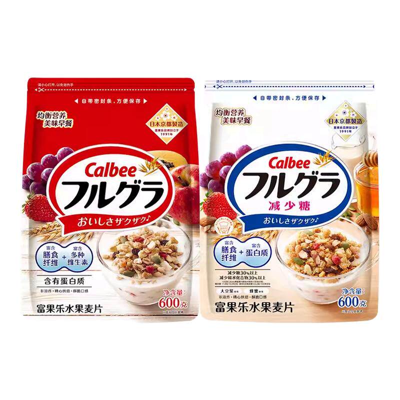 日本进口Calbee卡乐比水果麦片