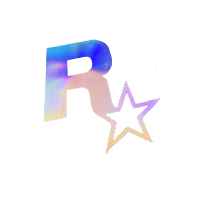 飞车R星标汽车电动车摩托车贴纸