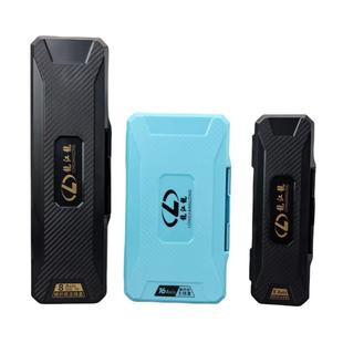 龙江龙碳纤纹路主线盒线轴收纳盒便携易收纳防刮耐磨送贴纸大头钉