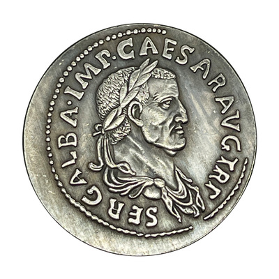 皇帝人像纪念币罗马人的故事吊坠