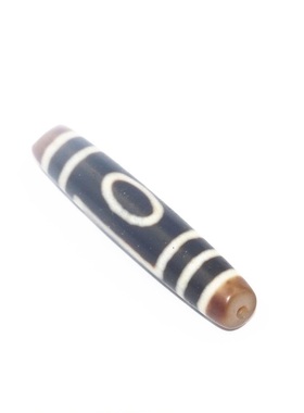 西藏原矿玉髓玛瑙手串一眼天珠