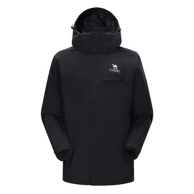 骆驼防风防水三合一抓绒