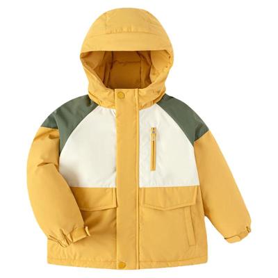 巴拉巴拉羽绒服男童女童撞色外套