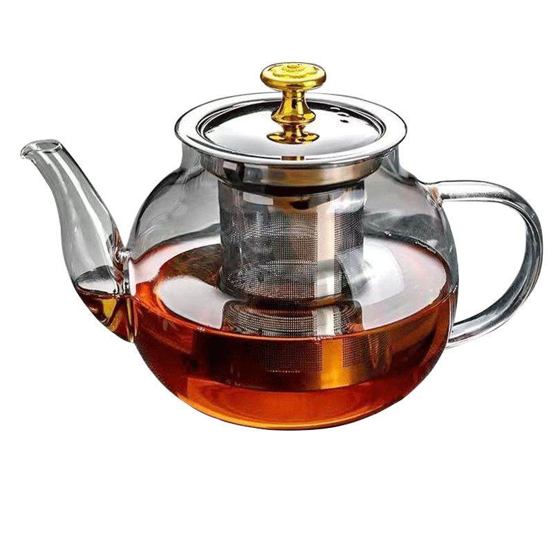 高硼硅玻璃耐热防爆茶壶