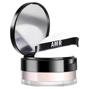AMR男士散粉蜜粉控油防水定妆不脱妆修容粉饼哑光自然遮瑕持妆久