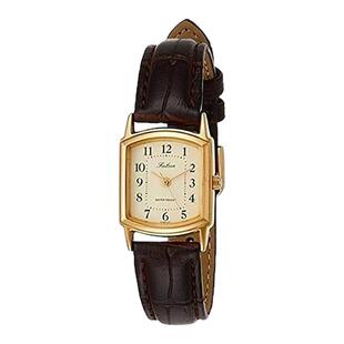 【日本直邮】CITIZEN Q＆Q手表女士防水皮带表金牌 方盘手表女式