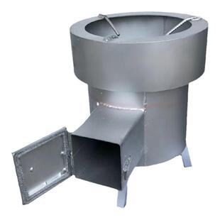 无烟柴火炉家用大小号气化炉农村节能鼓风机流水酒席猛火炉柴火灶