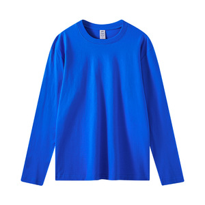 日本良品男装纯棉圆领长袖T恤男士大码上衣内搭白色不透打底衫薄