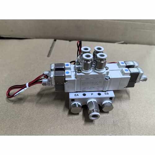询价-电磁阀组合SY53205LOZ01九新带底
